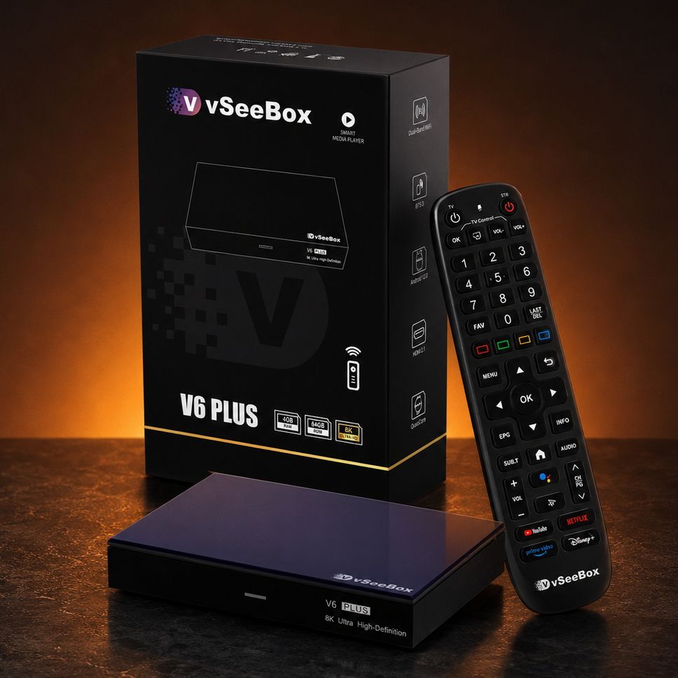 vSeeBox V6 Plus Android TV Box