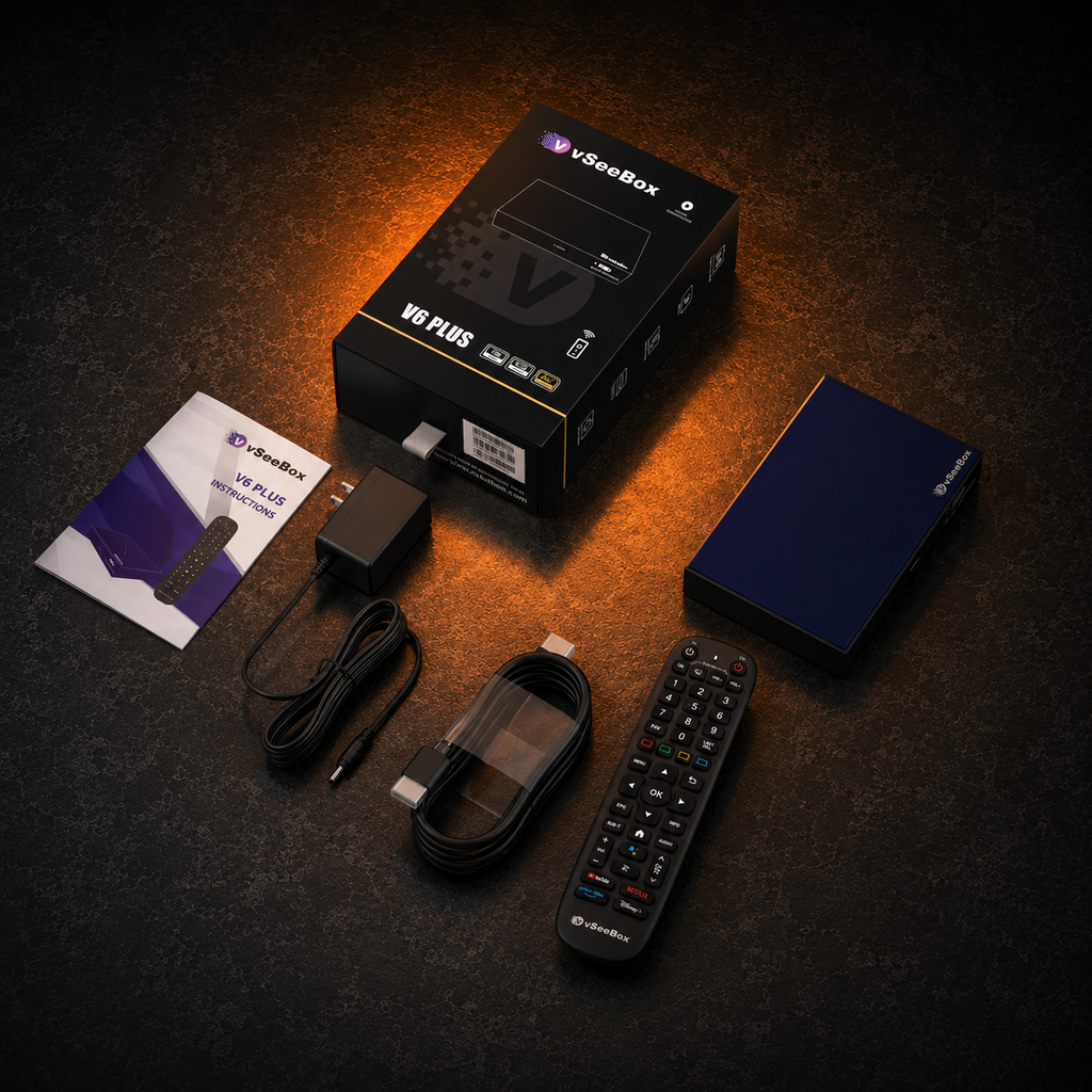 vSeeBox V6 Plus 2-Pack (Whole-Home Bundle)